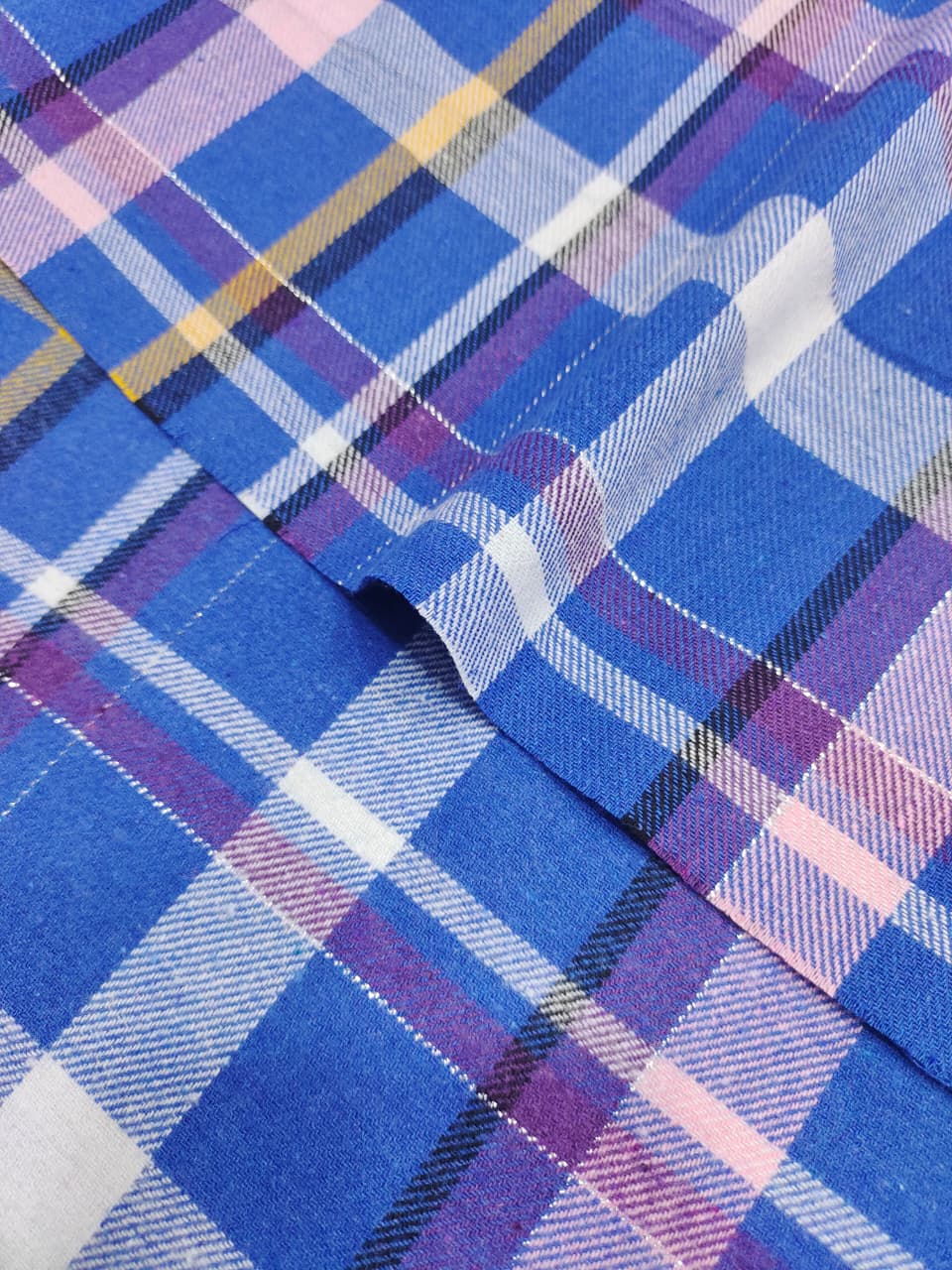 Brushed Checks Fabric SC105