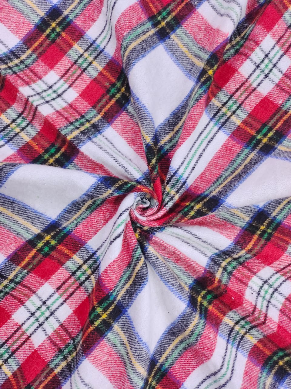 Brushed Checks Fabric SC112
