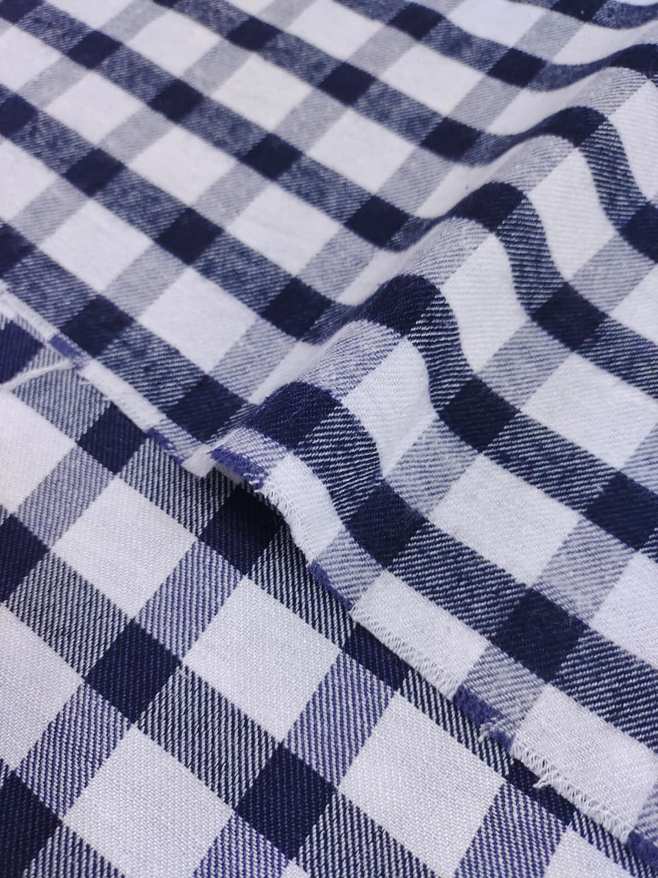 Brushed Checks Fabric SC114