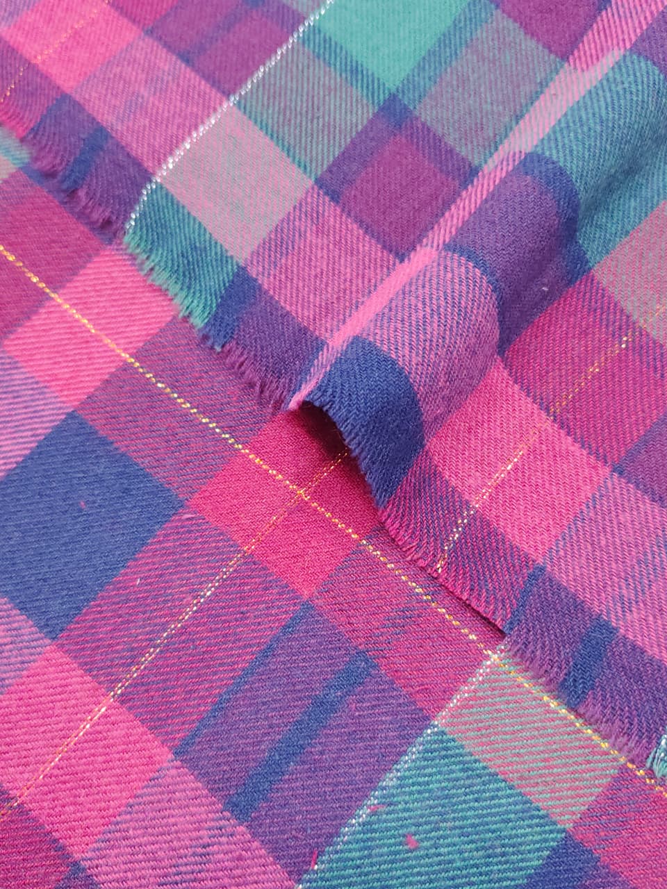 Brushed Checks Fabric SC121