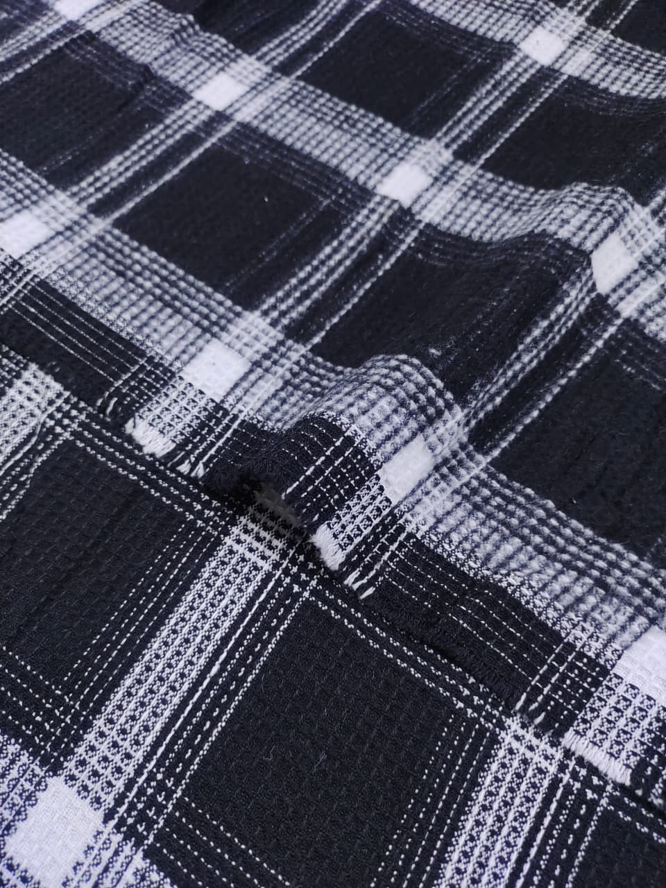 Brushed Checks Fabric SC126