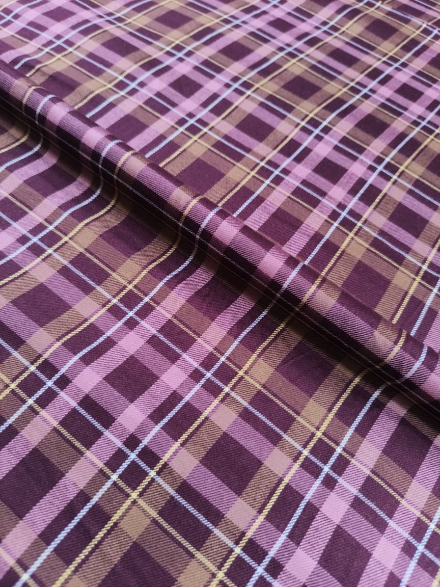 Brushed Checks Fabric SC128