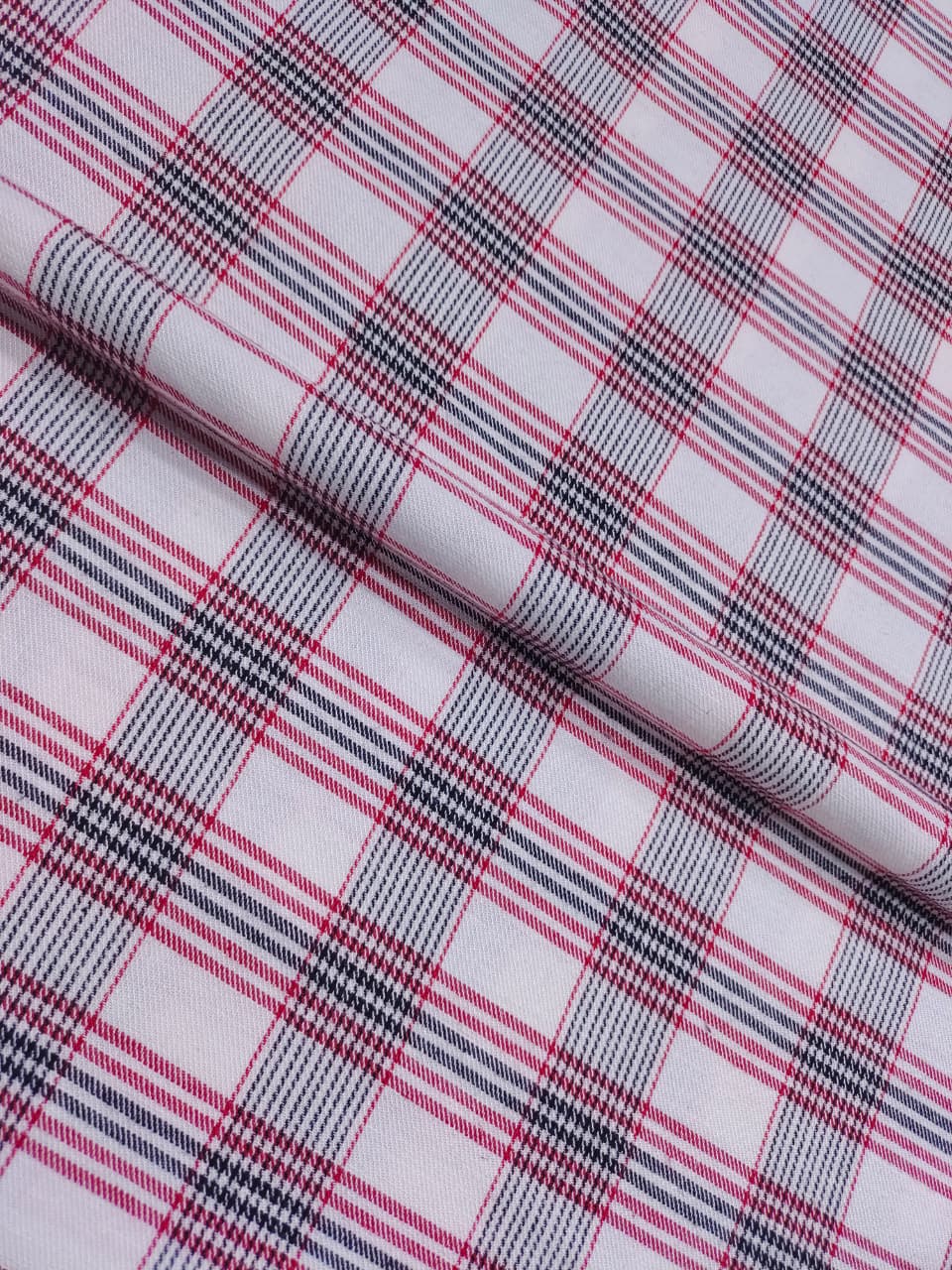 Brushed Checks Fabric SC131