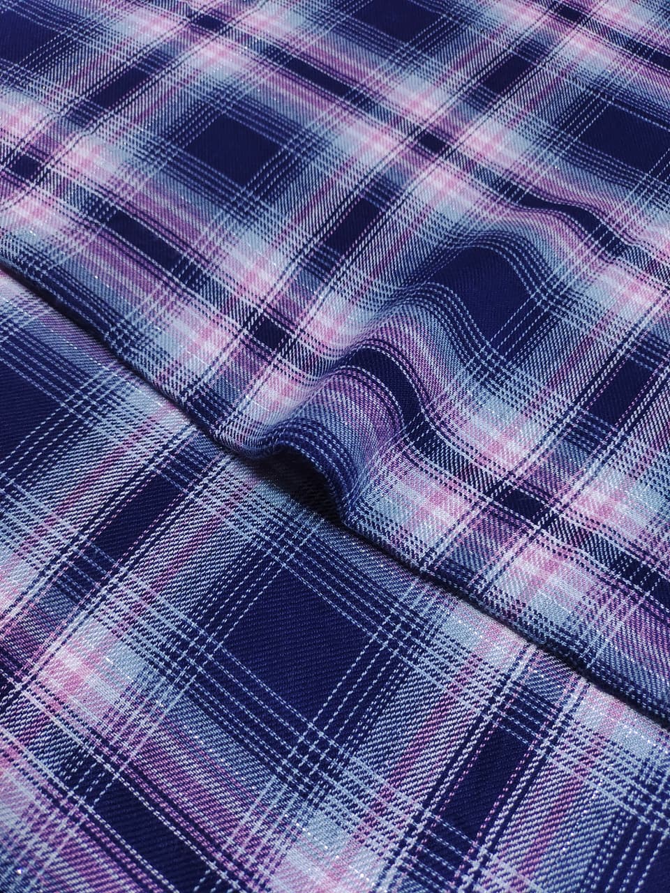 Brushed Checks Fabric SC132