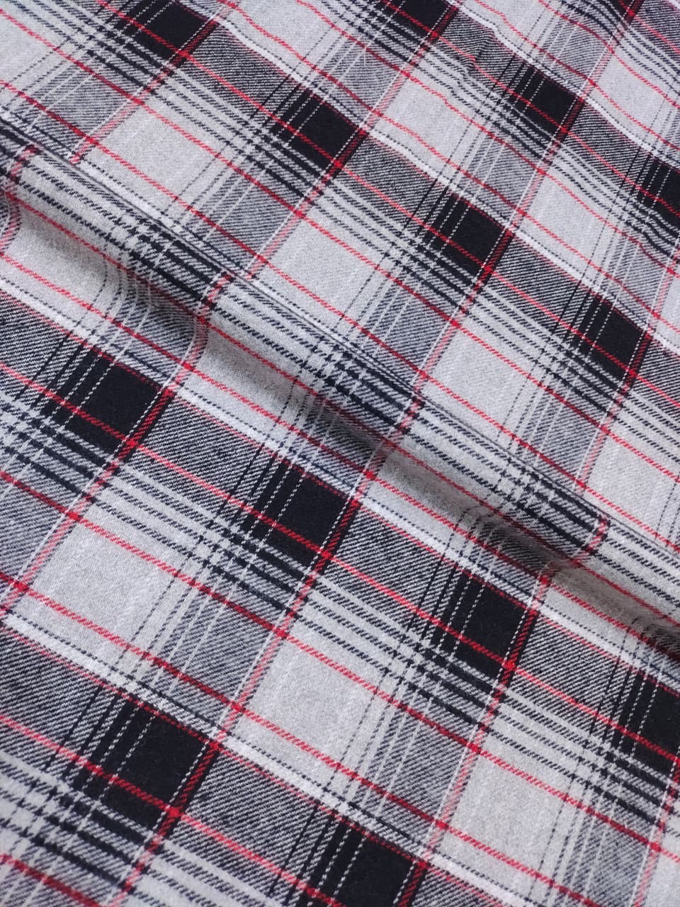 Brushed Checks Fabric SC139