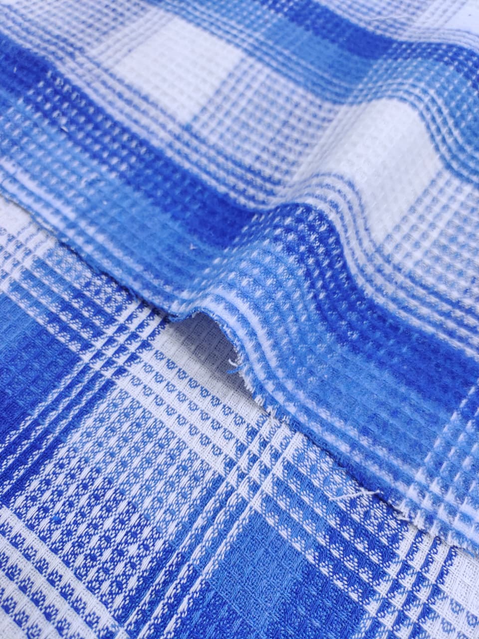 Brushed Checks Fabric SC142