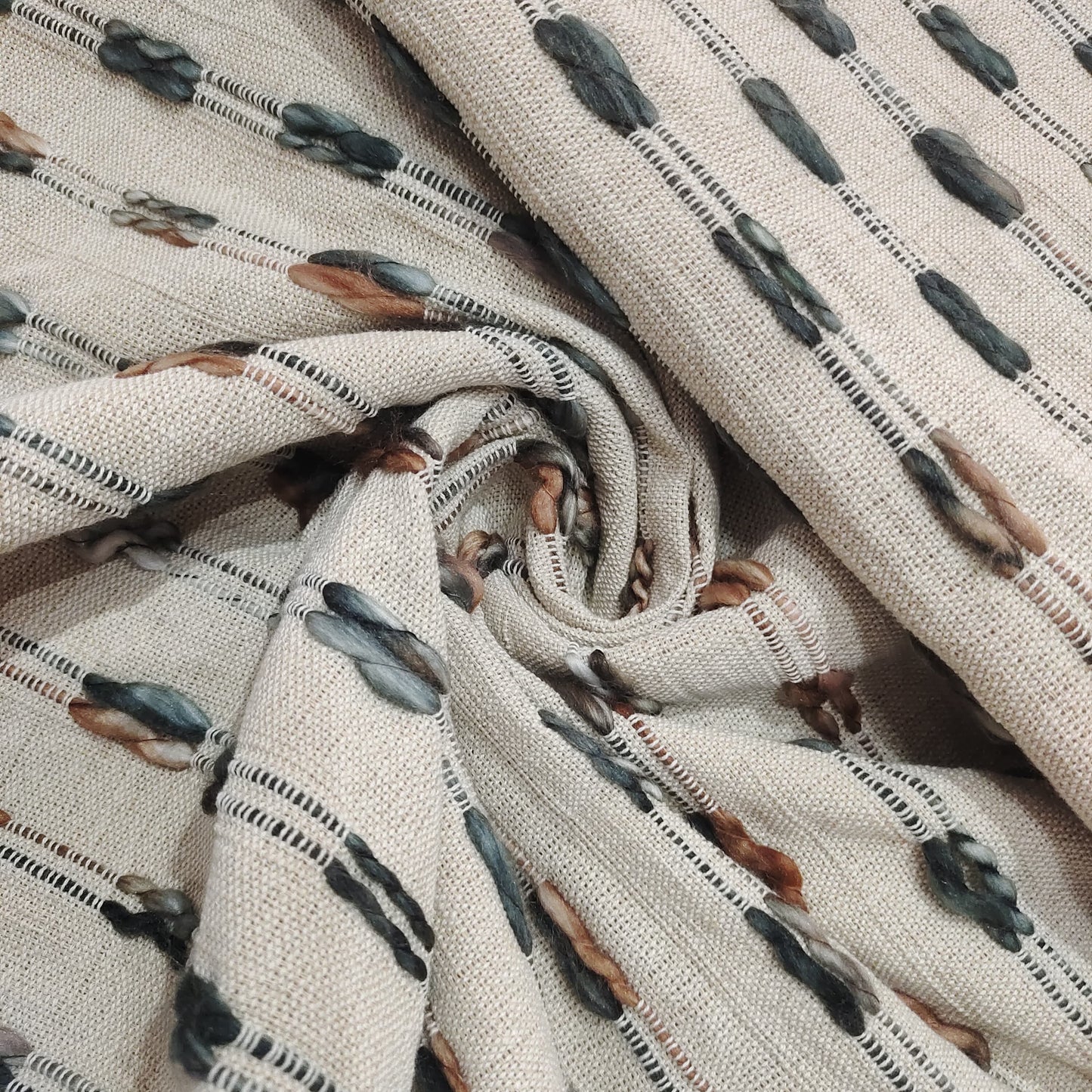Handmade Jacquard Fabric HM126