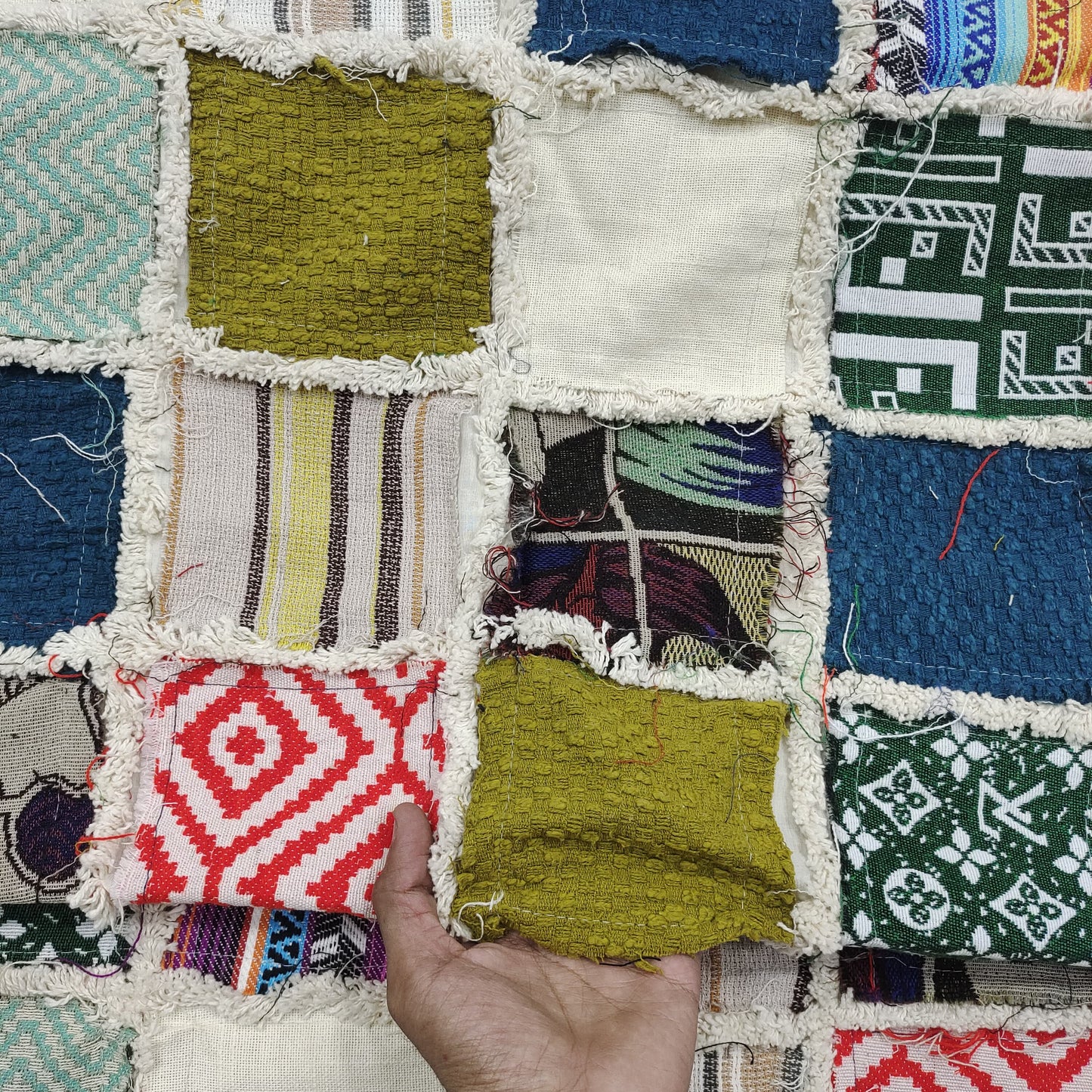 Handmade Jacquard Fabric HM128