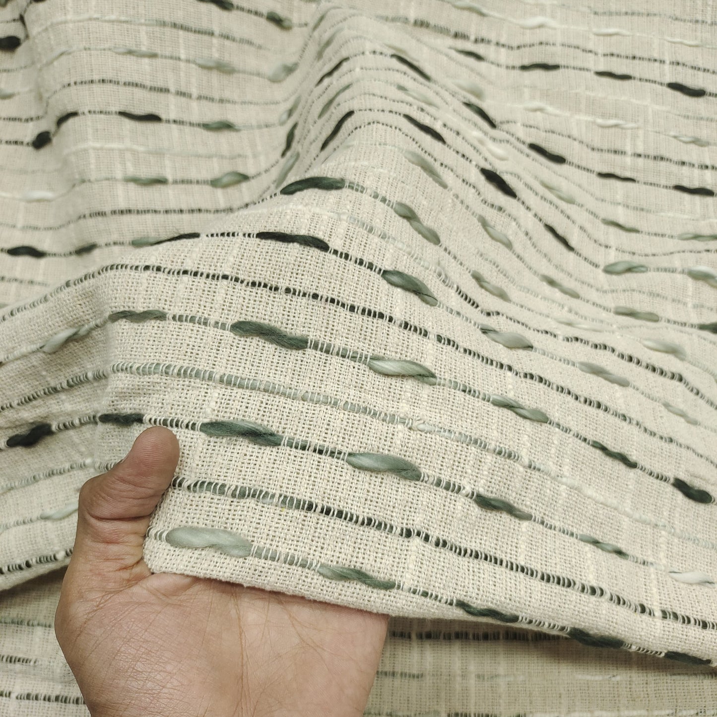 Handmade Jacquard Fabric HM140