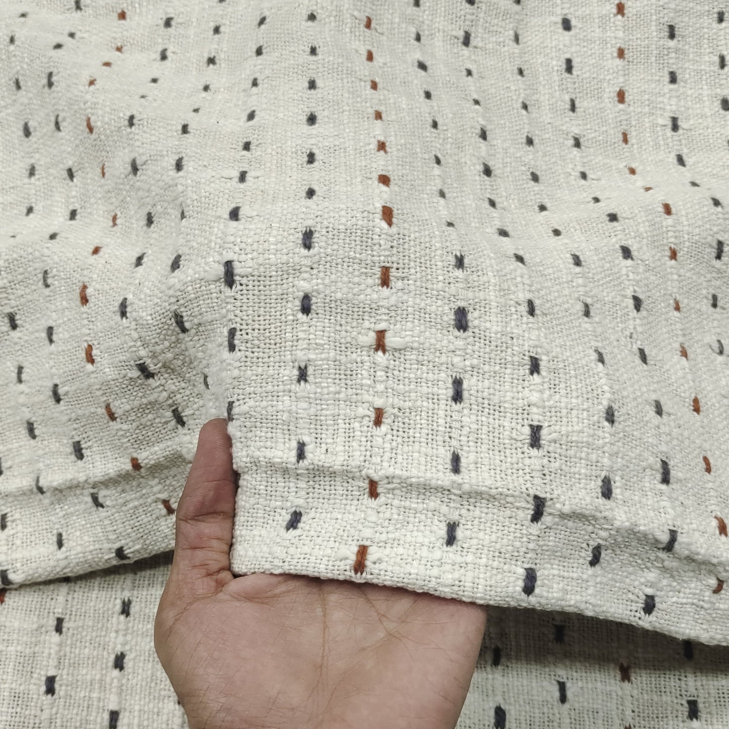 Handmade Jacquard Fabric HM146