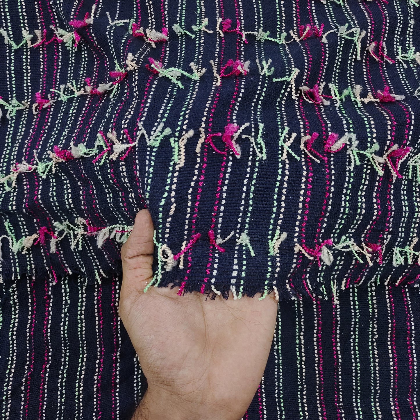 Handmade Jacquard Fabric HM025