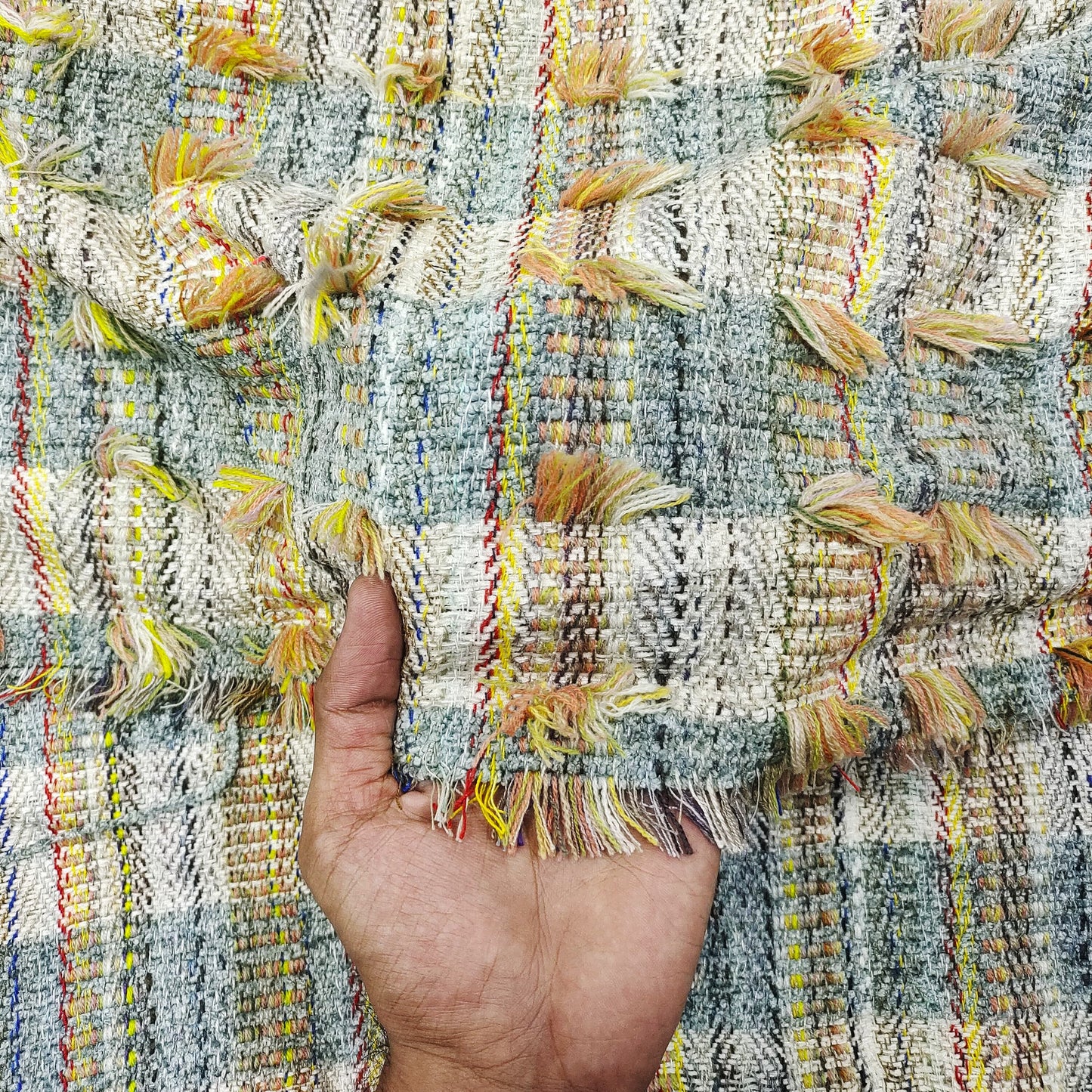 Handmade Jacquard Fabric HM033