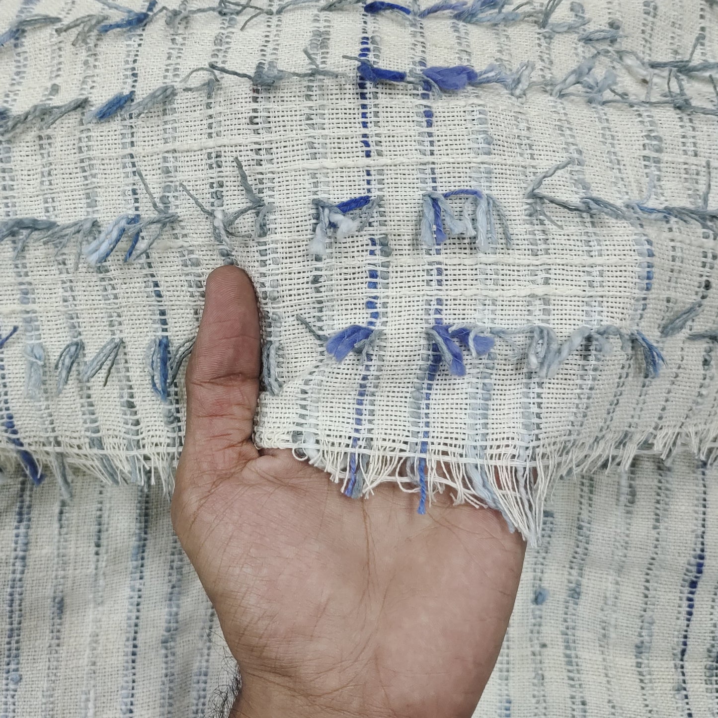 Handmade Jacquard Fabric HM040