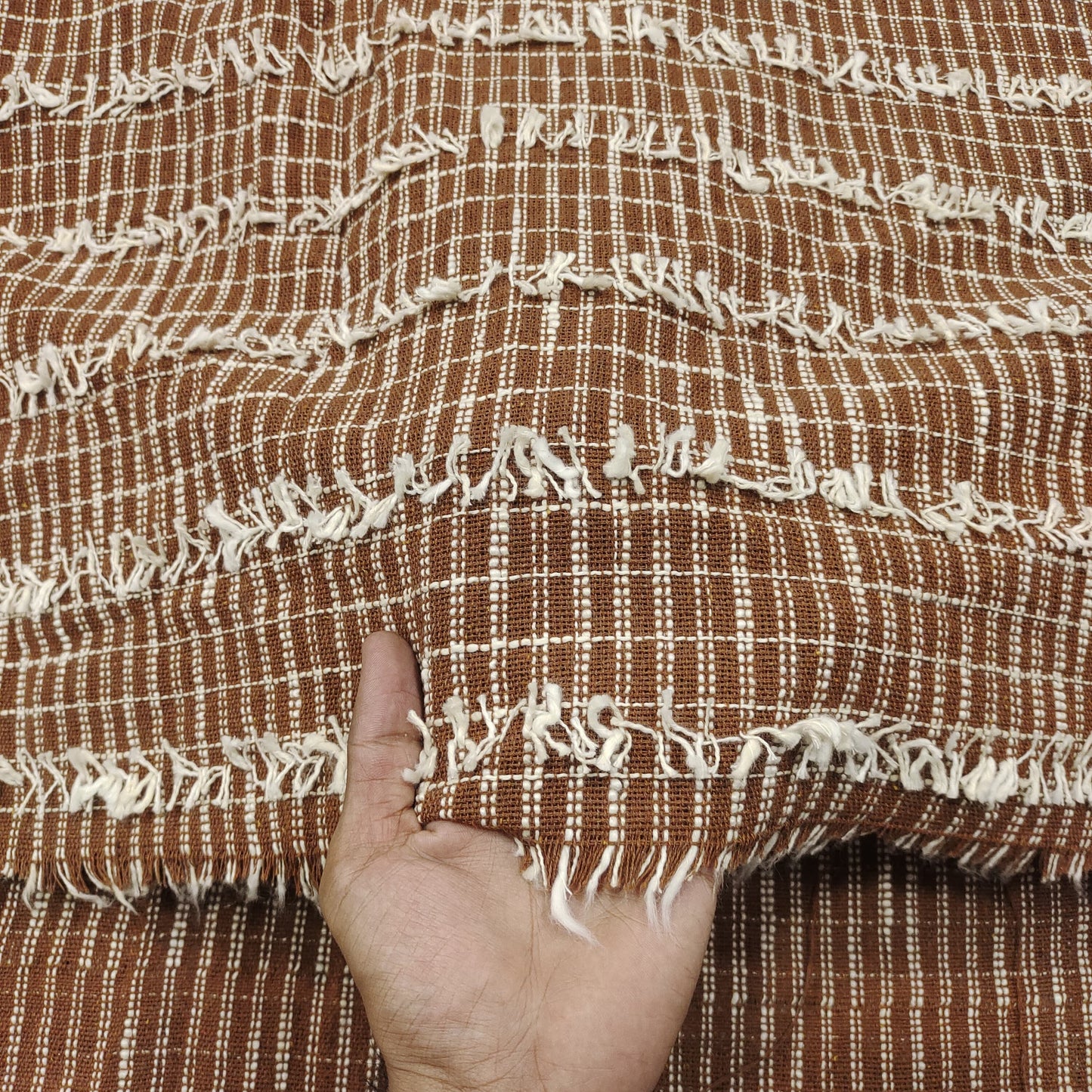 Handmade Jacquard Fabric HM037