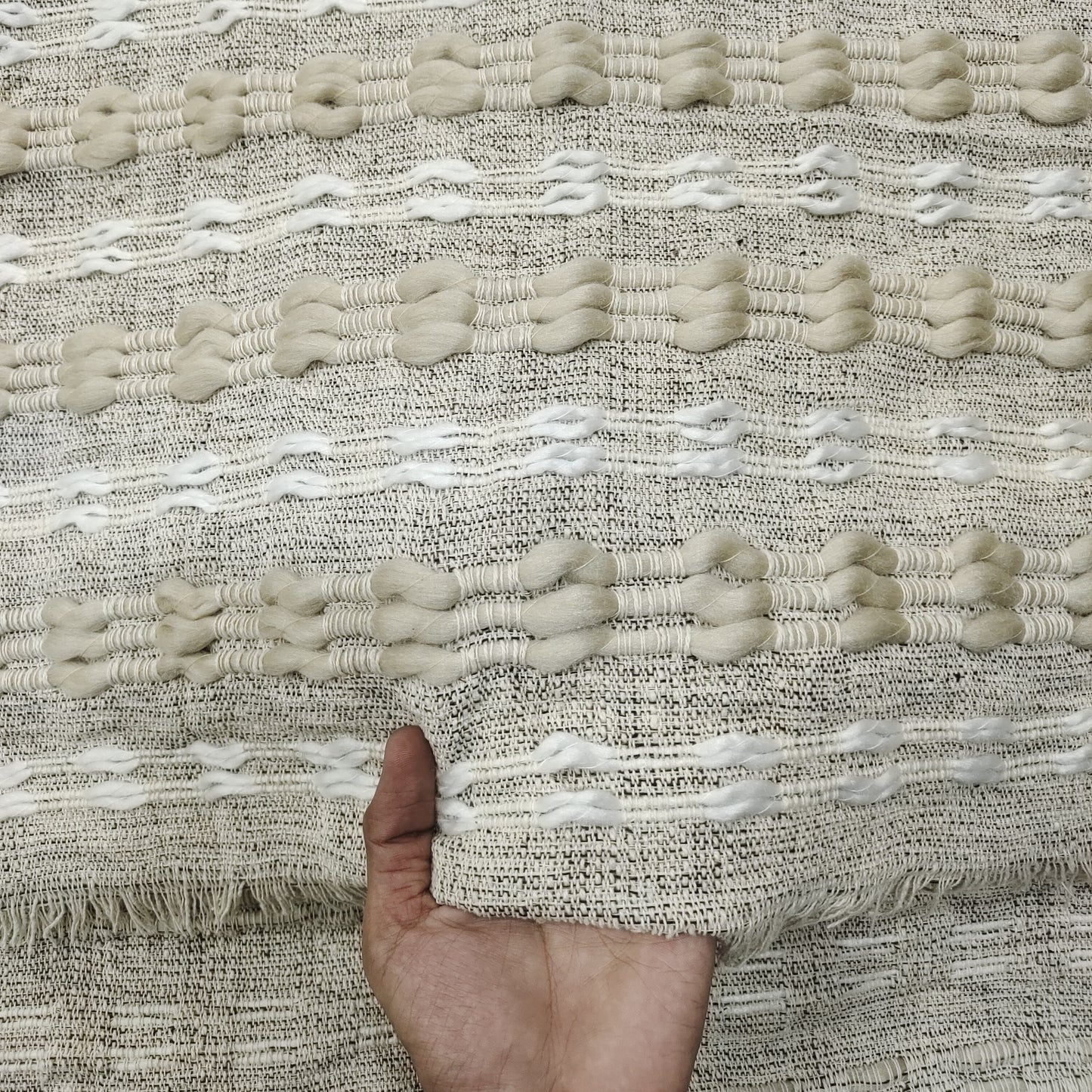 Handmade Jacquard Fabric HM052