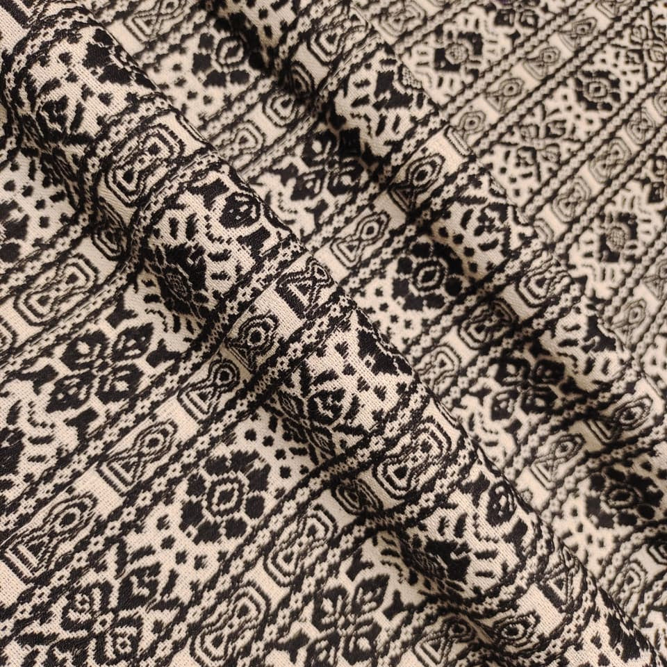 Handmade Jacquard Fabric HM163
