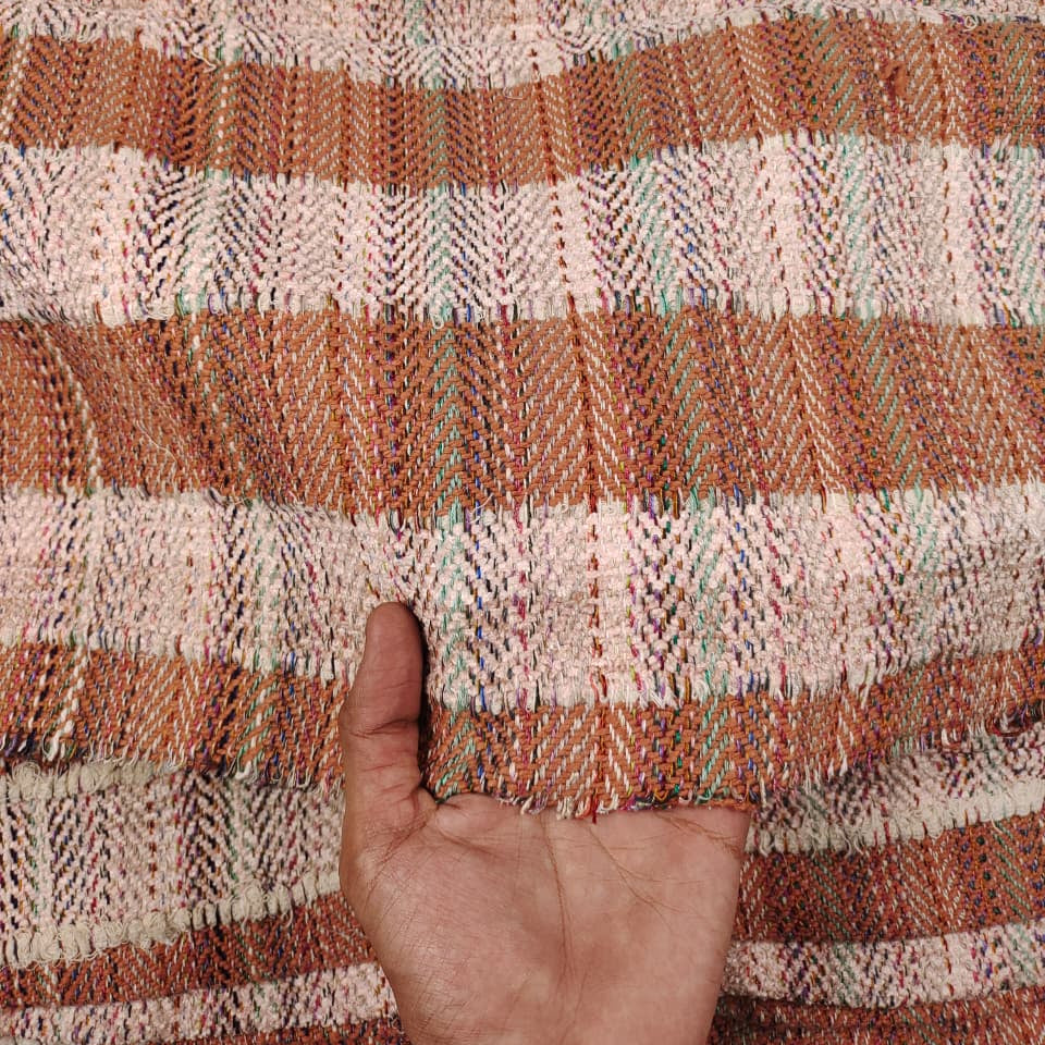 Handmade Jacquard Fabric HM077