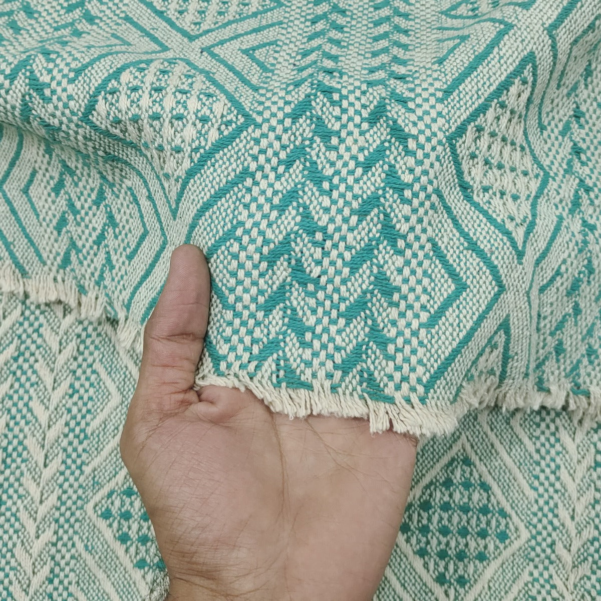 Handmade Jacquard Fabric HM165
