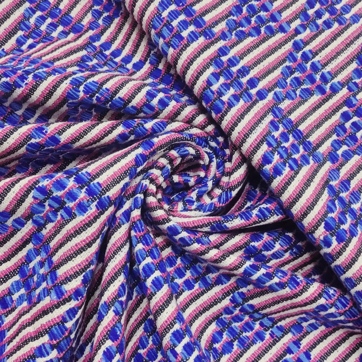 Handmade Jacquard Fabric HM167