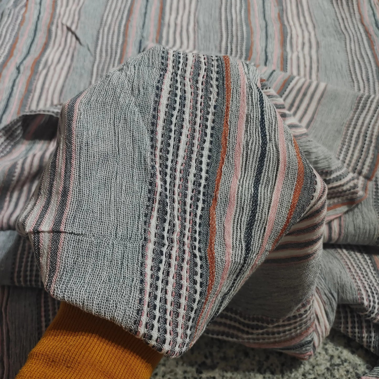 Yarn Dyed Pattern YD062 Fabric Hugs