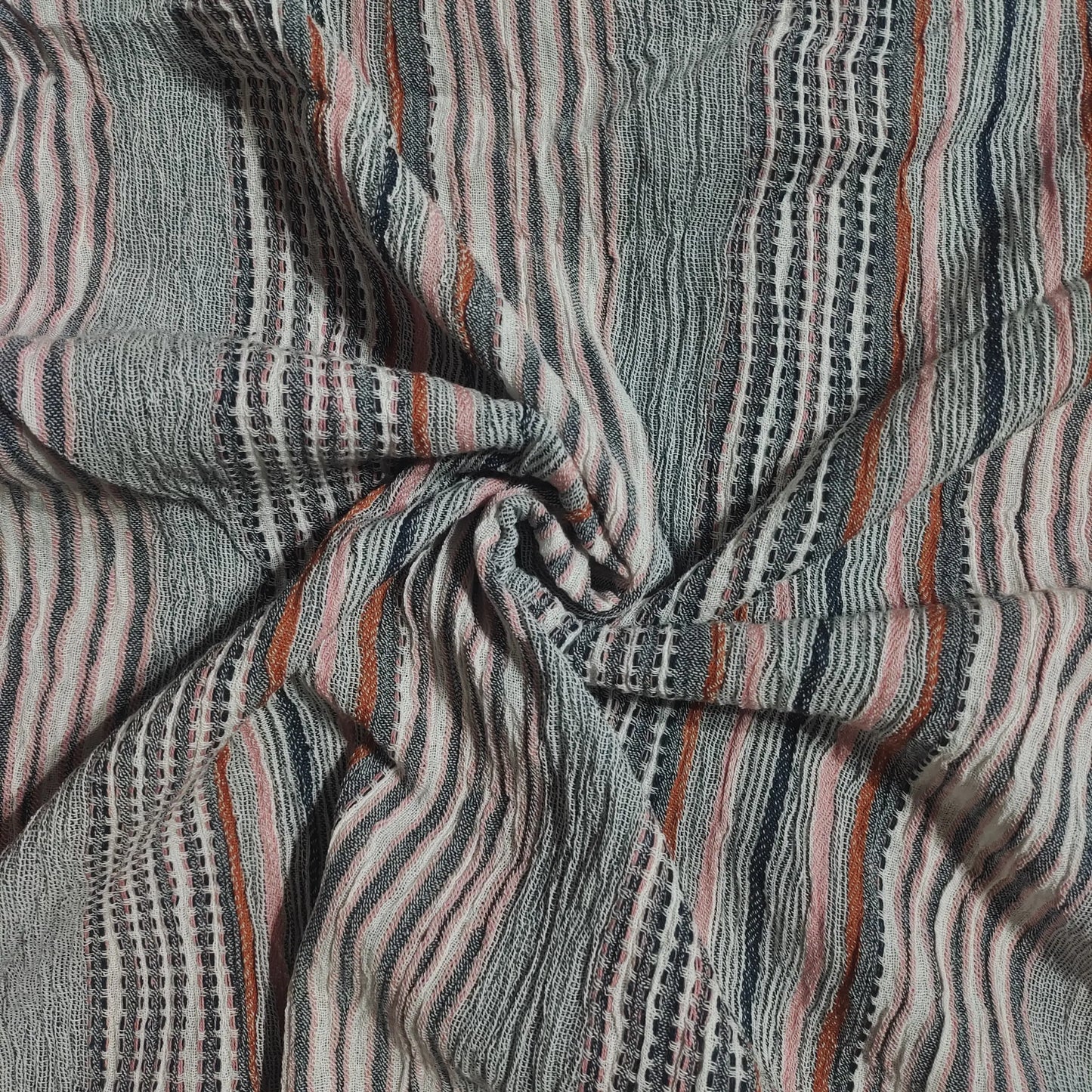 Yarn Dyed Pattern YD062 Fabric Hugs