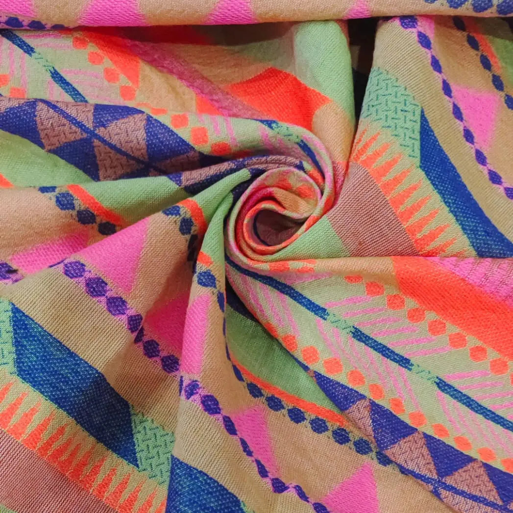 Yarn Dyed Pattern YD067 Fabric Hugs