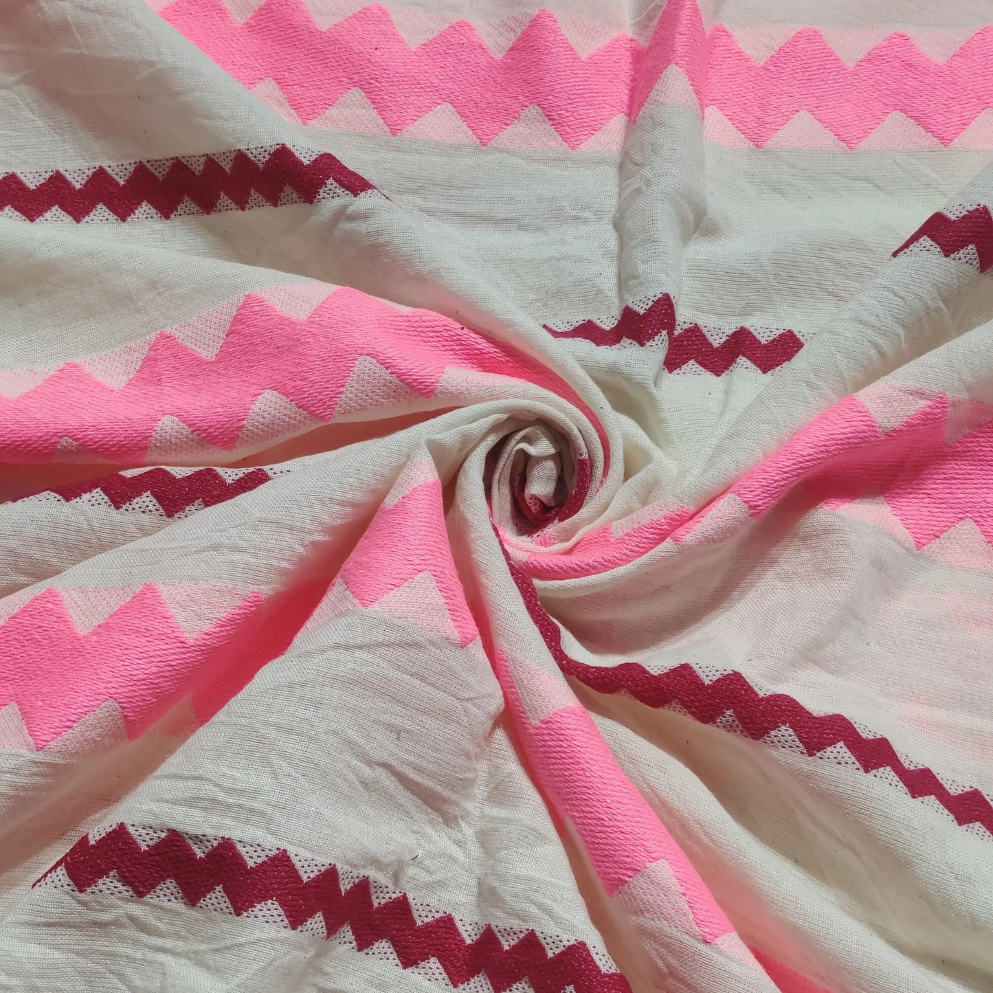 Yarn Dyed Pattern YD080 Fabric Hugs