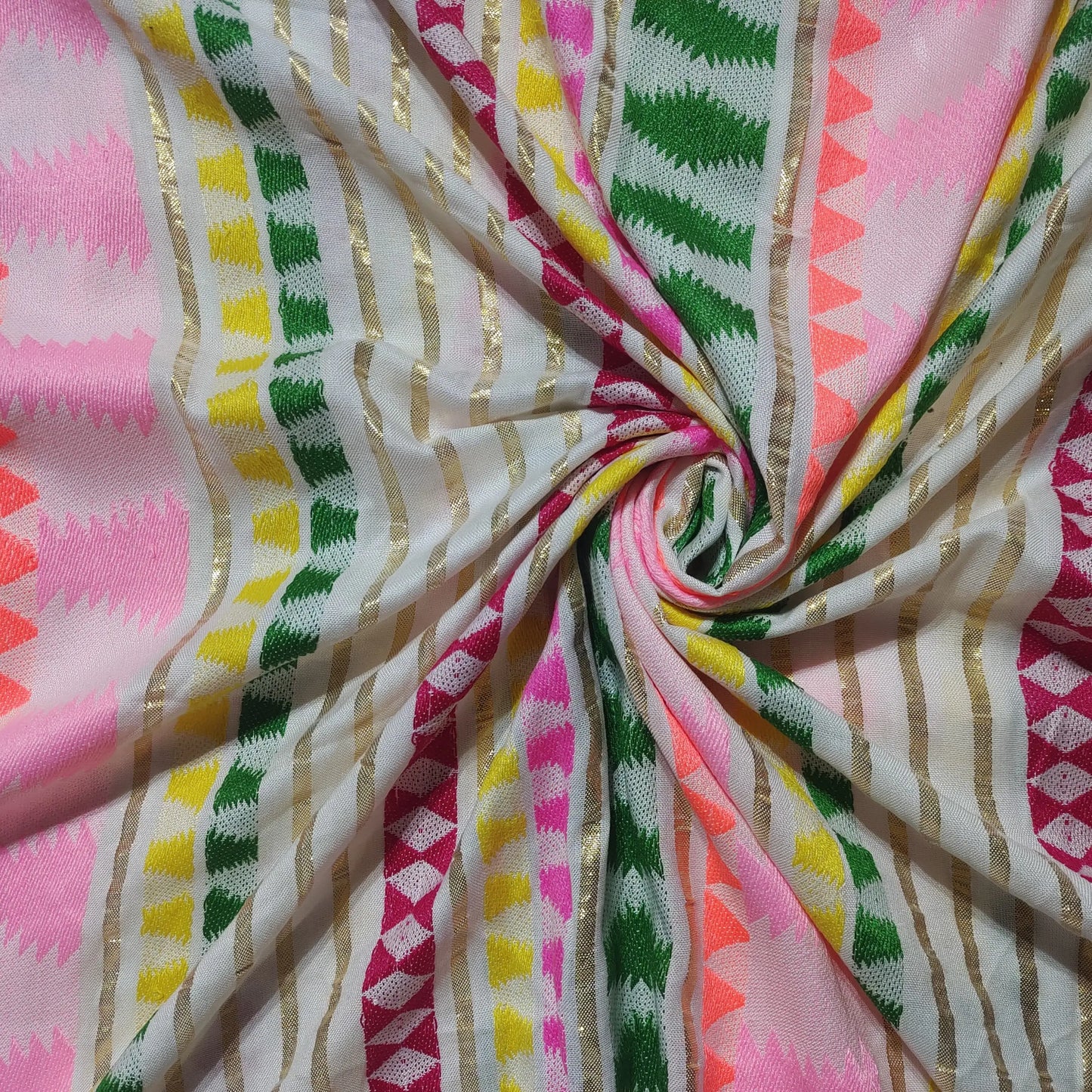 Yarn Dyed Pattern YD085 Fabric Hugs