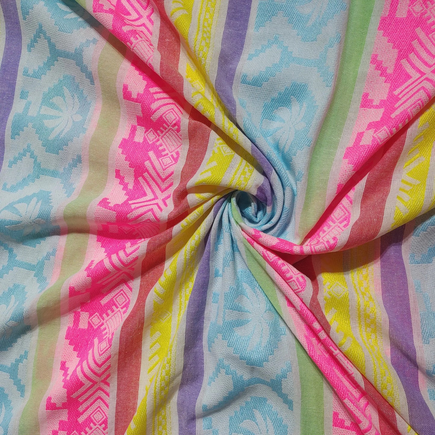 Yarn Dyed Pattern YD089 Fabric Hugs