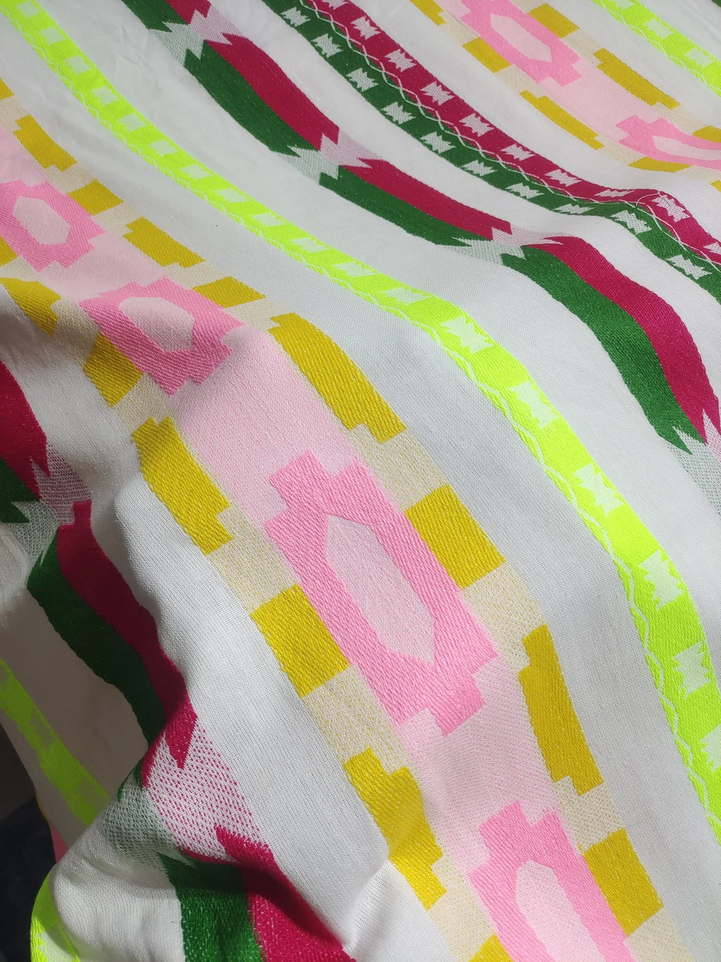 Yarn Dyed Pattern YD093 Fabric Hugs