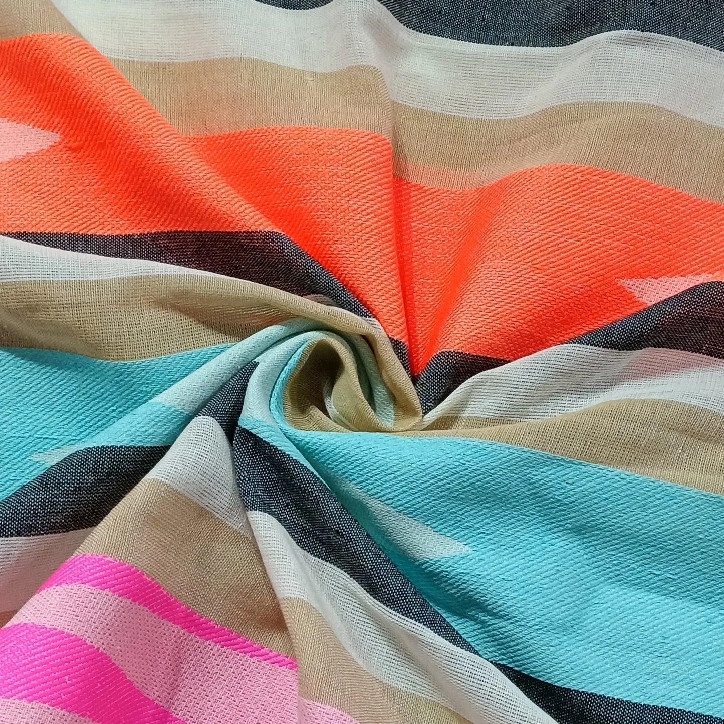 Yarn Dyed Pattern YD097 Fabric Hugs