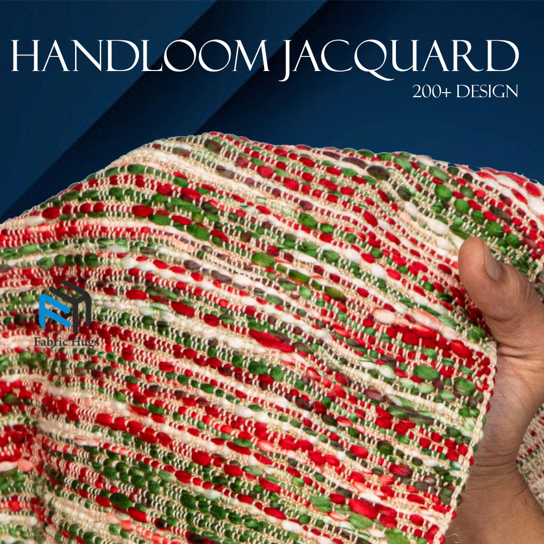 Handloom Jacquard Fabric