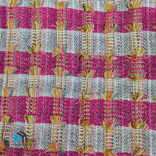 Handloom Jacquard Fabric HJ03066