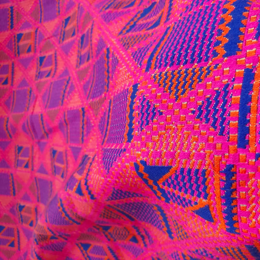 Handmade Jacquard Fabric HM076 Fabric Hugs