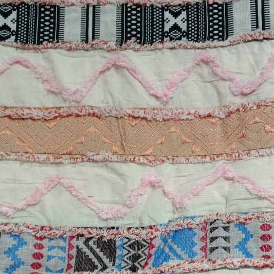 Handmade Patchwork  Fabric HM102 Fabric Hugs