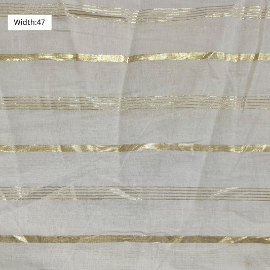 Pure Cotton Lurex Fabric CL05020