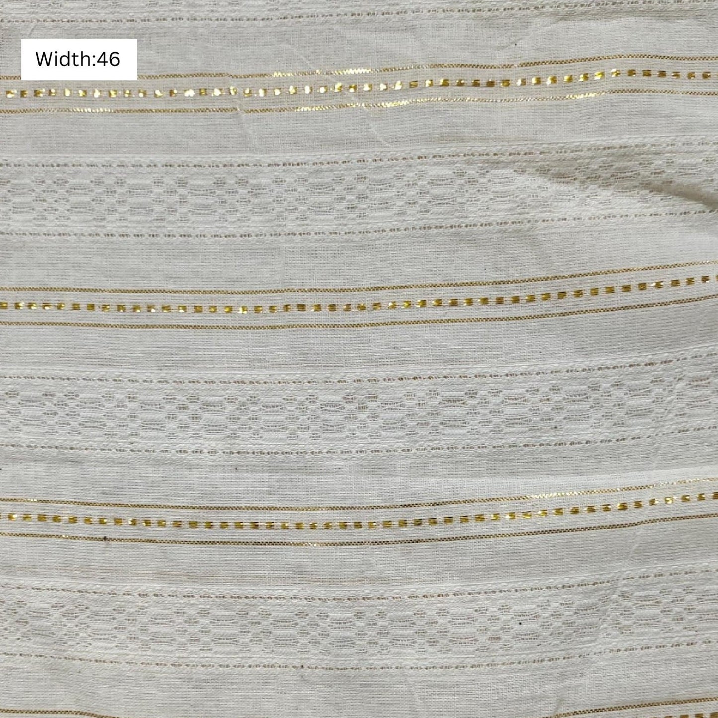 Pure Cotton Lurex Fabric CL024