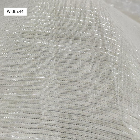 Pure Cotton Lurex Fabric CL05056