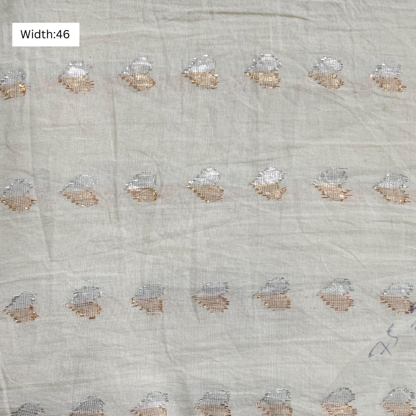 Pure Cotton Lurex Fabric CL05057