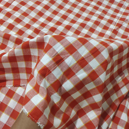 Cotton Check FabricYD109