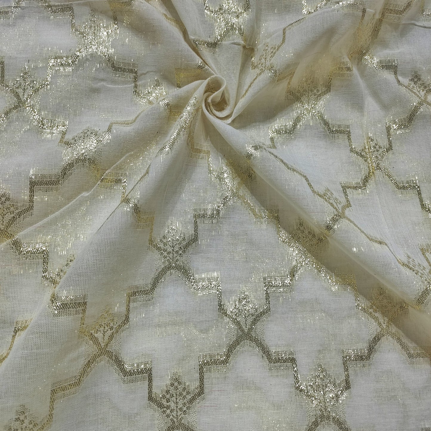 Pure Cotton Lurex Fabric CL05094