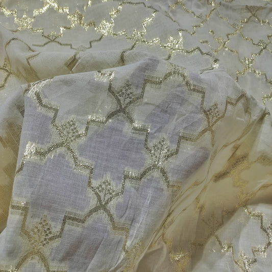 Pure Cotton Lurex Fabric CL05094