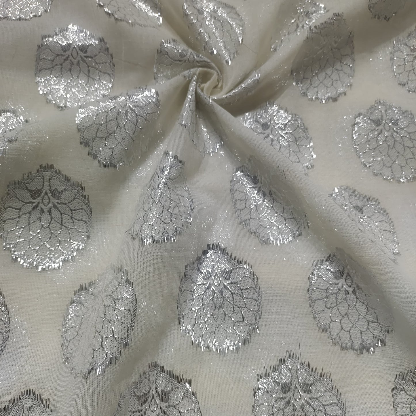 Pure Cotton Lurex Fabric CL05093