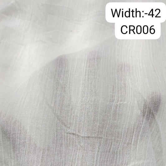 Cotton Crepe  Fabric CR006