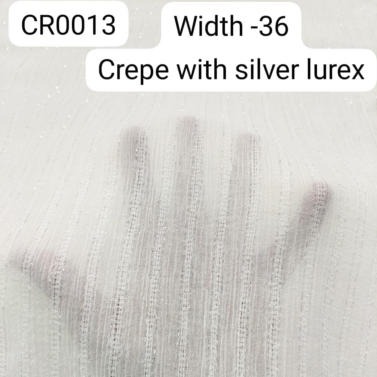 Cotton Crepe  Fabric CR0013