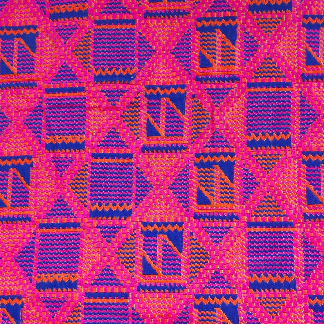 Handmade Jacquard Fabric HM076