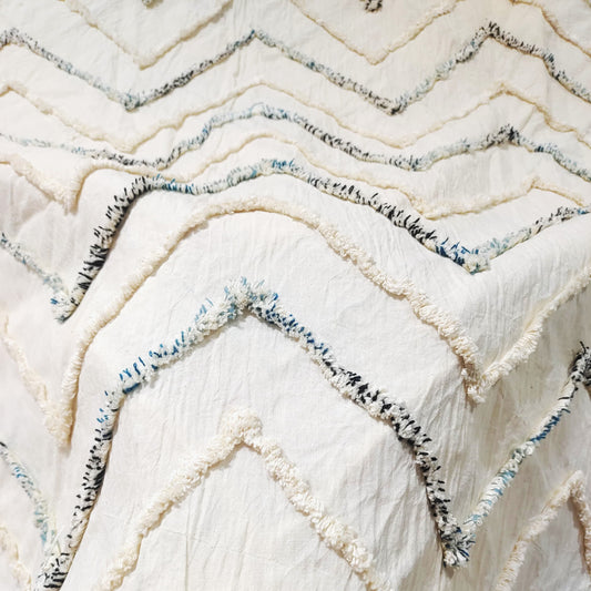 Handmade Cotton candlewick Fabric CH046