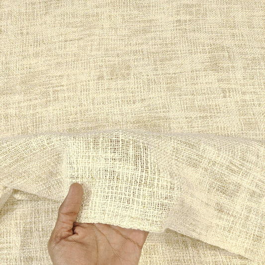 Slub With Golden Lurex Fabric SL068