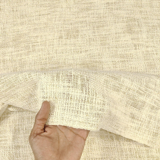 Slub With Golden Lurex Fabric SL069