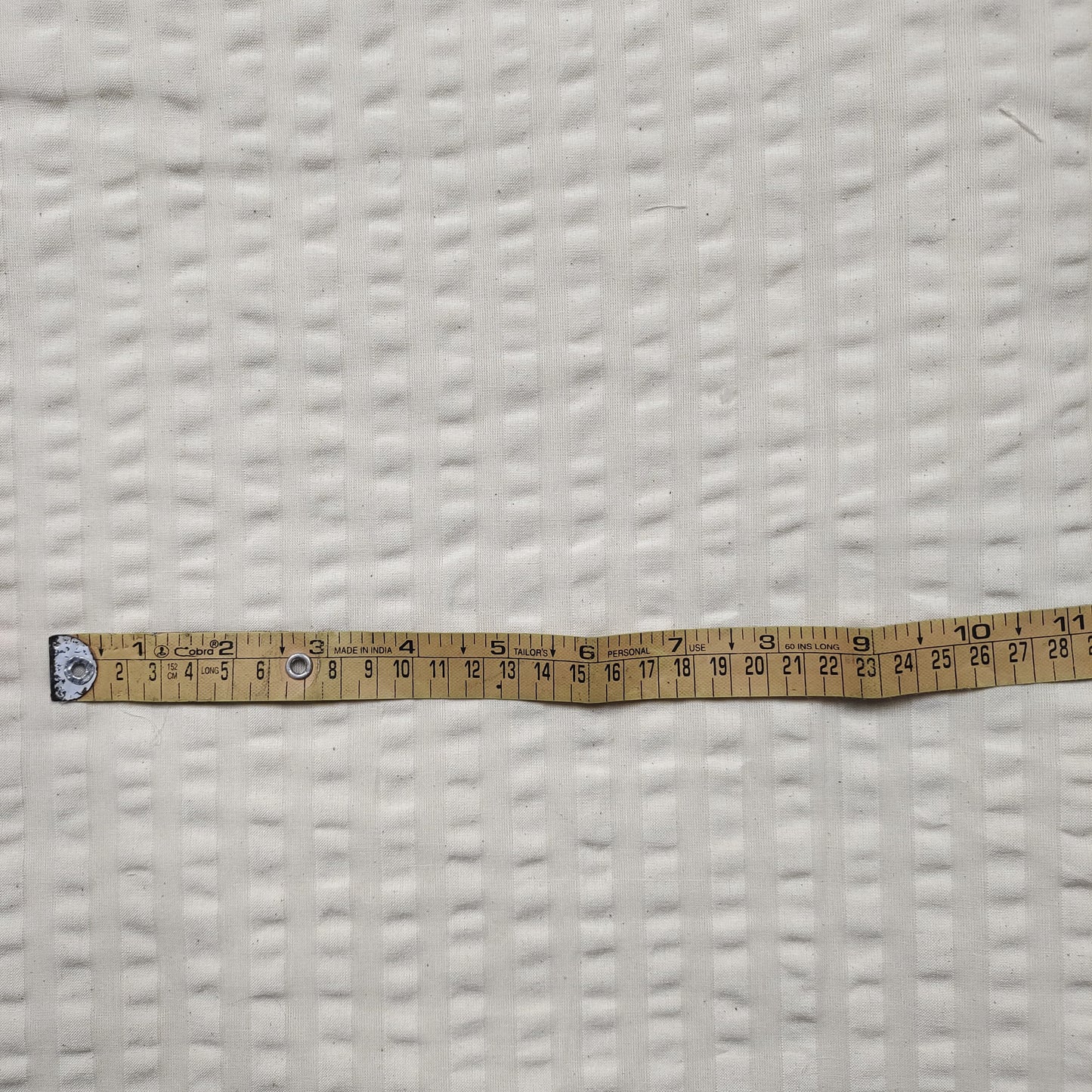 Cotton Dyeable Seersucker KS003